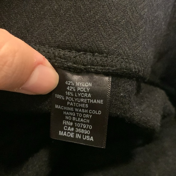 Kerrits Women’s Riding Leggings Tack Size XS Sit Tight N Warm Fleece Black Patch - Picture 5 of 7